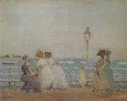 Arthur Clifton Goodwin On South Boston Pier France oil painting artist